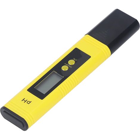 pH-mètre électronique portatif, stylo testeur de pH sans piles, outil de mesure d'acidité portable pour aquariums, piscines, laboratoires. (1/5)