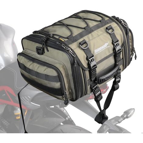 Motorrad Sitztaschen 19-26L wasserdicht Rücksitztasche Gepäck Hecktasche (1/5)