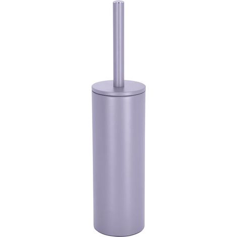 Escobillero con soporte de acero AKIRA Lavanda mate Spirella (1/2)