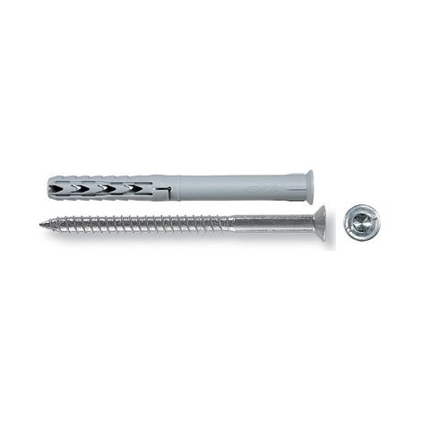 50 x TASSELLO PROLUNGATO IN NYLON IMPRONTA TORX Misura: mm 10 x 120