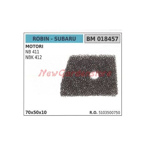 Filtro aria ROBIN per motore decespugliatore NB 411 NBK 412 018457