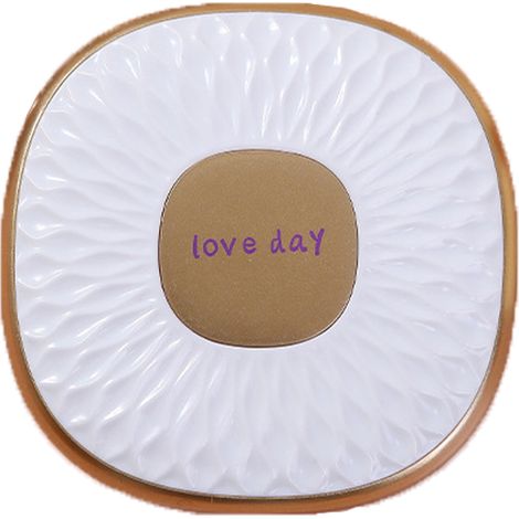 Miroir De Maquillage - Double Face Grossissant - Design Pliable Magnétique - Pour Voyage Et Sac À Main - 1 Pièce (1/5)