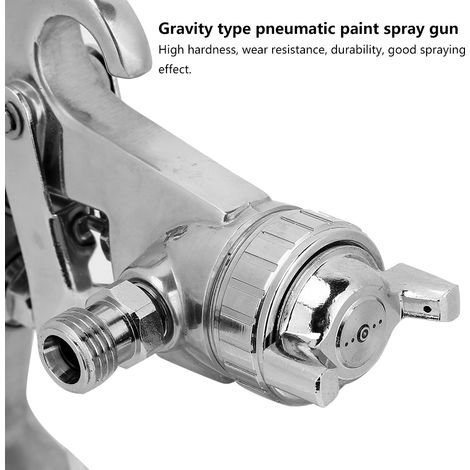 Pistolet pulvérisateur peinture air comprimé KOPO KP-430G à gravité 1.3 mm voiture camion meuble (1/5)