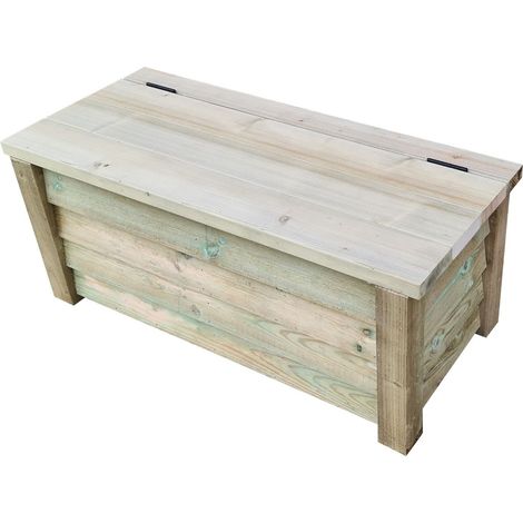 Wooden Garden Storage Box-4ft (1/5)