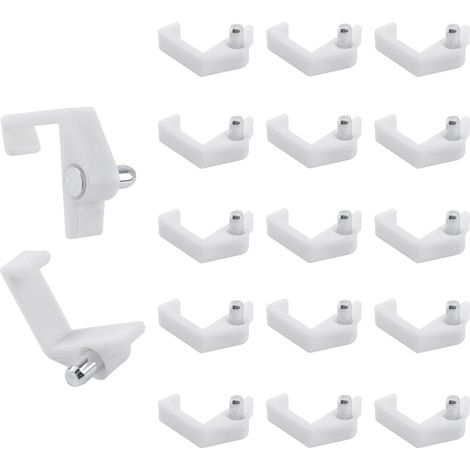 Lot de 50 chevilles de support en plastique pour étagères de 18 mm (1/5)