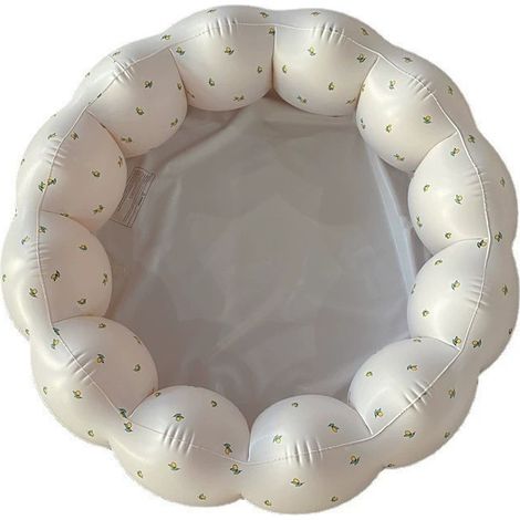 CCYKXAPiscine gonflable 90 cm en PVC - Jolie piscine gonflable - Baignoire gonflable - Douche pour l'extérieur, la maison, le balcon (1/5)