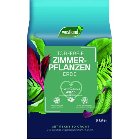 Westland Zimmerpflanzen Erde torffrei 8 L Universalerde (1/2)