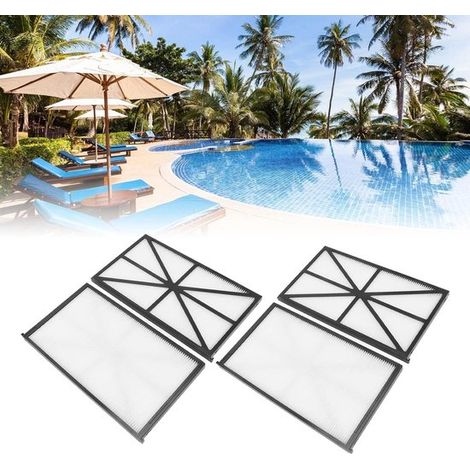 Waschbare 4er-Packung Filter für Poolroboter, geeignet für Tigershark, Sharkvac und Aquavac, ideal für eine effektive Poolreinigung (1/5)
