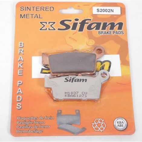 sifam bremsbelag für motorrad tm 300 cross enduro 2001 bis 2004 (1/3)