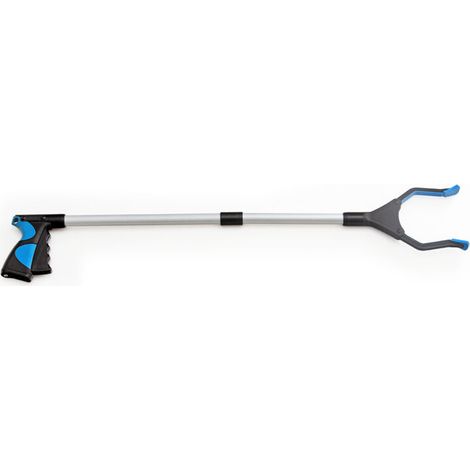 Rubbish Clip Blue - 81 cm Clip à ordures pliable + Clip pivotant télescopique - Garbage Clip (1/5)