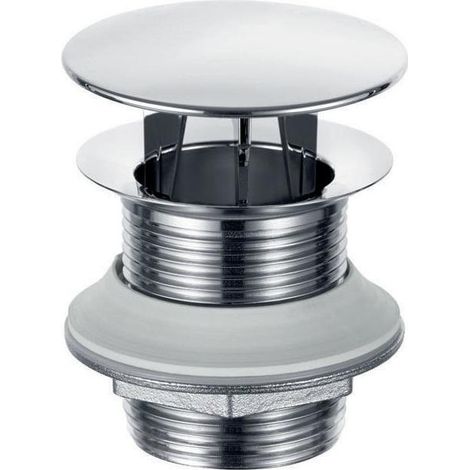 Keuco - Nicht verschließbarer Waschbeckenablauf 1 1/4, gebürstetes Schwarzchrom 59904130000 (1/3)