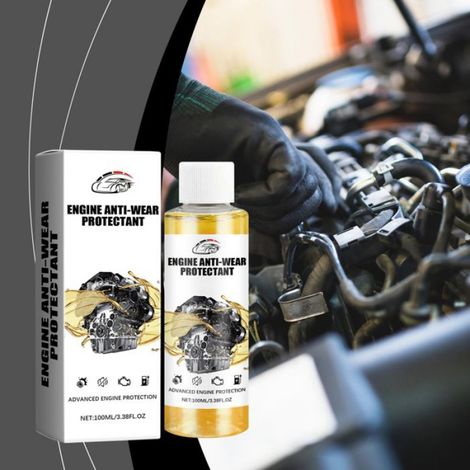 Réducteur de friction du moteur - Protection anti-usure pour une meilleure efficacité d'huile - Longévité prolongée (1/5)