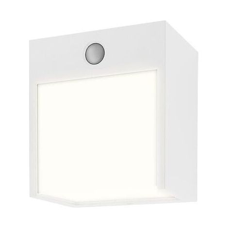 Applique esterna LED 12W con sensore Balimo bianca opaca