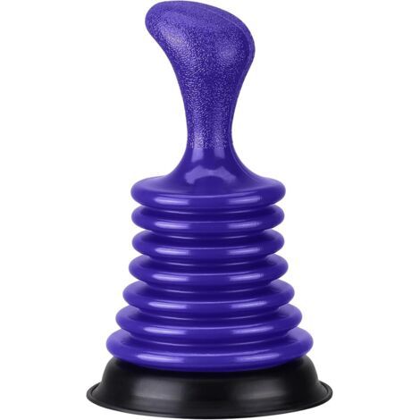 royaluxe-Ventouse Deboucheur Evier - Mini Ventouse Salle de Bain Déboucheur Canalisation Professionnel 10.5 x 10.5 x 17 cm - Sytème à Pompe Haute Pression pour Débouche Baignoire Douche