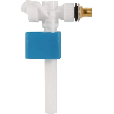 Vanne de remplissage universelle, robinet flotteur, filetage de raccordement G1/2 pour arrivée d'eau, 25 x 13,5 cm, accessoires de réservoir de chasse d'eau, flotteur, convient pour les réservoirs de (1/5)