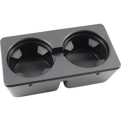 Porte-gobelet voiture double support à boissons noir remplacement intérieur (1/5)