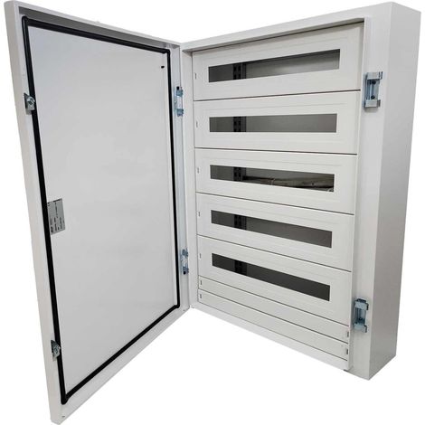 65sup96120po Ide - Armoire électrique Industrielle étanche Ip65 - 120 Modules - Porte Pleine - Atlantic Ide