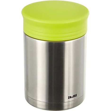 IBILI Mini thermos per alimenti solidi 450 ml, acciaio inox, doppia parete, ottime per alimenti per bambini (1/4)