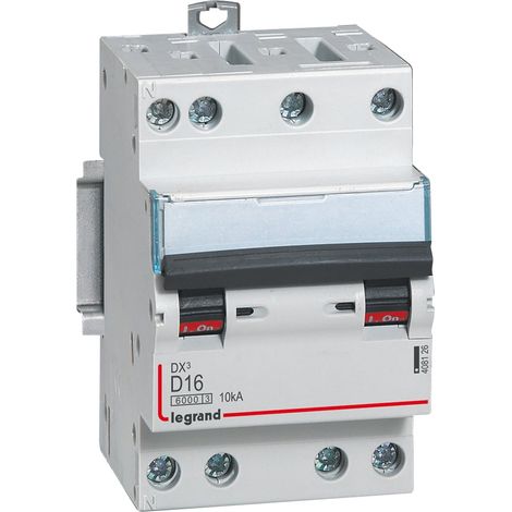 Legrand Interruptor Automático Tetrapolar 16A Tipo D 10kA