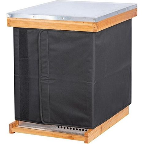 Bee Hive Wrap - 193x60cm, Housse De Protection Pour Ruche Réutilisable – Isolation Coupe-vent Imperméable Et Chaude Pour Ruche D'abeilles Pour Les Cours Jardins Pelouse Festival Balcons Terrasse (1/4)
