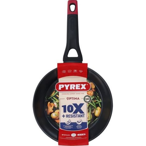 Poele profonde - PYREX - 1455026 - En aluminium forgé - Antiadhésif - 26 cm - Sans PFAS (1/4)