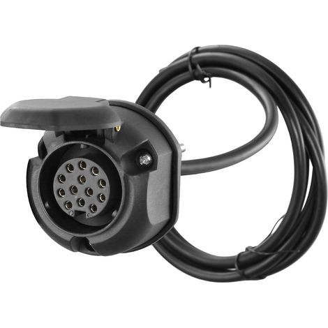 Faisceau Prise Remorque 13 Broches avec Précâblé 2 m Cable (1/5)
