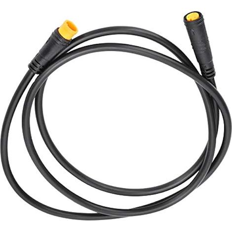 Câble d'extension 3P, 87 cm/34.3in étanche connecteur 3pin Adaptateur de Conversion câble Accessoire pour vélo électrique(Male to Female) (1/5)