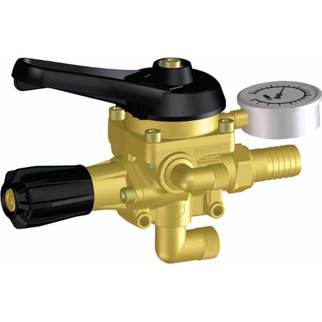 Comando con regolatore in ottone M170 OT- portata 150 l/min (1/4)