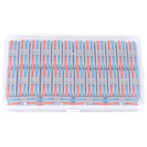 VURAHOME - 28 Pcs 11  28 AWG PCT-2-2 Connecteur de fil de couleur Borne rapide pour fournitures électriques industrielles,DUBUNS (1/5)