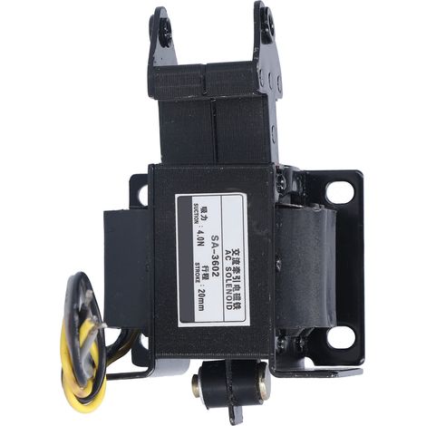 Électroaimant à solénoïde AC 220V, aimant électrique de traction poussée-traction, modèle SA-3602, pour BERM AC (1/5)