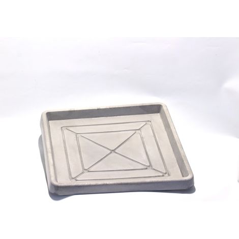 Sottovaso Quadro in Resina 50 cm. Greystone