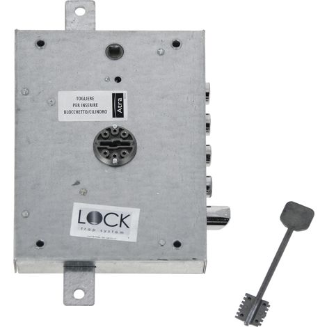 Dierre DIE7111DX cerradura 3 puntos doble pestillo acero