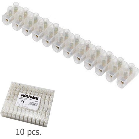 30 A Spleißlasche - 16 mm. Packung mit 10 Stück.