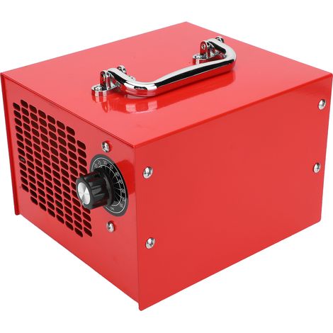 Générateur d'ozone portable purificateur d'air puissant rouge avec minuterie, prise UE 220V, 5g/h, nettoyeur d'atmosphère domestique (1/5)