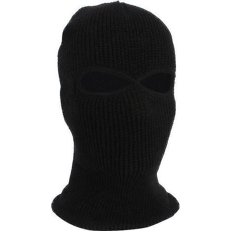 Sturmhaube mit zwei Löchern – Vollgesichtsmaske (1/3)