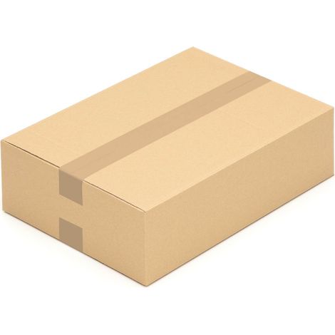 200 Faltkartons 420 x 300 x 120 mm Kartons 42 x 30 x 12 cm Versandkartons Wellpappe (1/4)