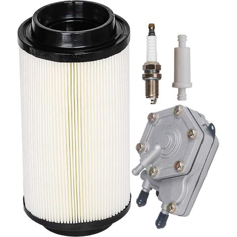Air Filter/Cleaner with Fuel Filter Ignition Pump Kit Tune Up Compatible with Polaris Sportsman 400 500 550 600 700 ATV Quad Compatible with 7080595 7082101 2530009 2520227 (1/5)