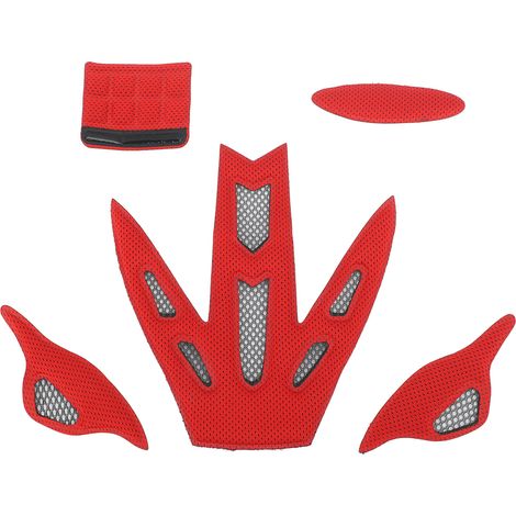 Lot de mousses amortissantes pour casque, protection absorbant les chocs, kit de rembourrage pour moto, vélo et cyclisme (1/5)