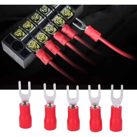Kit de 1000 connecteurs à sertir en laiton pressé à froid de type U SV1.25-3 (1/5)