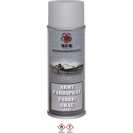 MFH - Military & Adventure 40346 Farbspray GRAU matt RAL 7038 400 ml Grau 1 St. (B x H) 6.5 cm x 20
