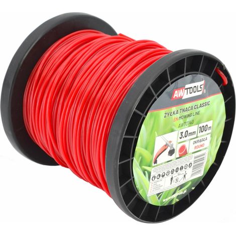 Awtools żyłka tnąca classic 3,0x100m / okrągła