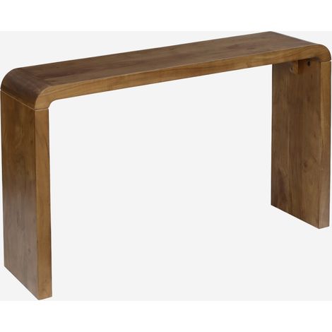 Consola exótica de madera de acacia, 120cm