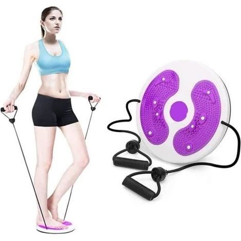 Twisting Waist, Waist Twist Disc, Slimming Fitness Twist, Wobble Balance Board, Pull Rope, Twisted Waist Board (1/4)