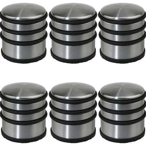 Lot de 6 stop-portes/Bloc porte - Solide & Pratique - Métal (1/3)