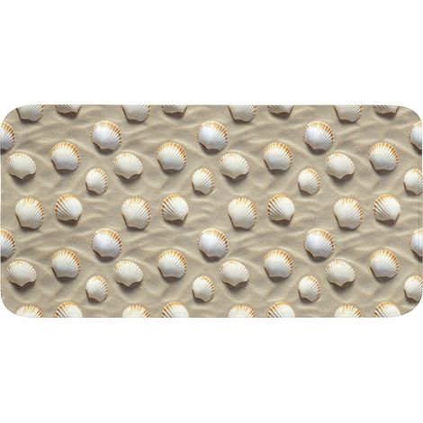 TAPPETINO DA BAGNO Conchiglie - Sabbia - Marittimo 120x60 cm