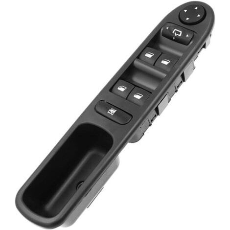 Fensterheber vorne links Fahrerseite Hauptschalter für elektrische Fensterheber, Fensterheberschalter kompatibel für Peugeot 307 307SW 307CC--TRIMEC (1/5)