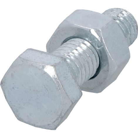 Suki Sechskantschraube M8 x 20 mm, verzinkt, FK8.8, DIN 933 K25