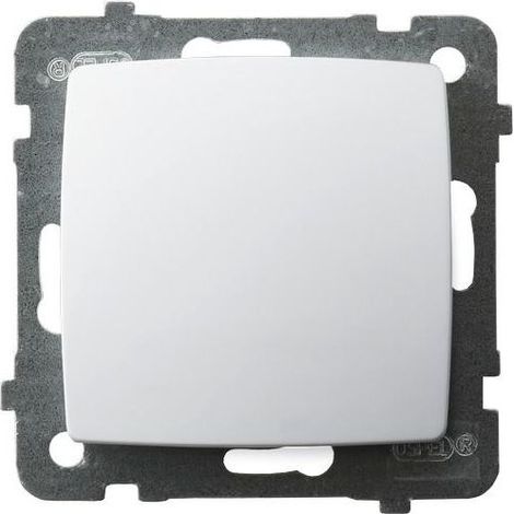 Connettore singolo Karo bianco ŁP-1S/m/00