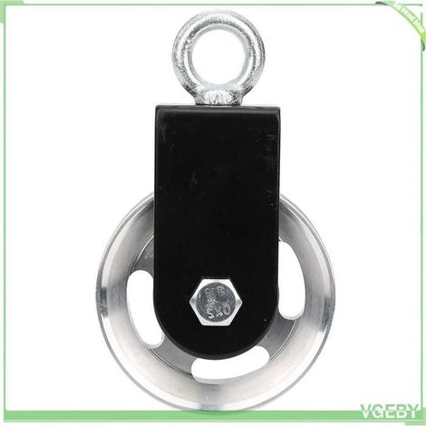 Poulie de fitness - FAFEICY - poulie inox rotative - acier inoxydable - rotation 360° - intérieur/extérieur (1/4)