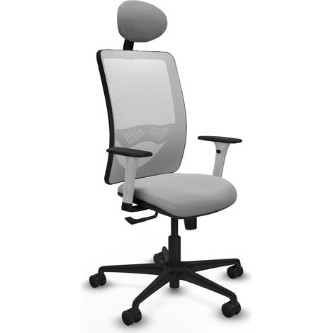 Bürostuhl piqueras y crespo Zulema weiß Netz Nylon (1/2)